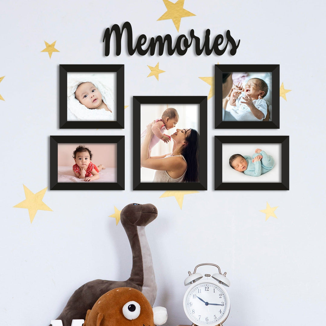 Family Love Memories Home Photo Frame Collage Set For Home Decor (MEMORIES)