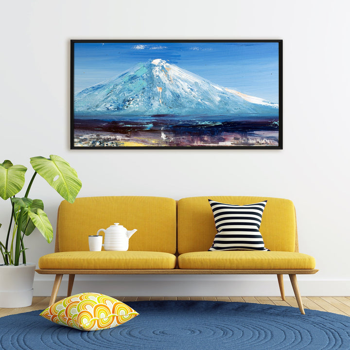 Feng Shui Mountain Canvas Painting For Living Room Wall Decoration