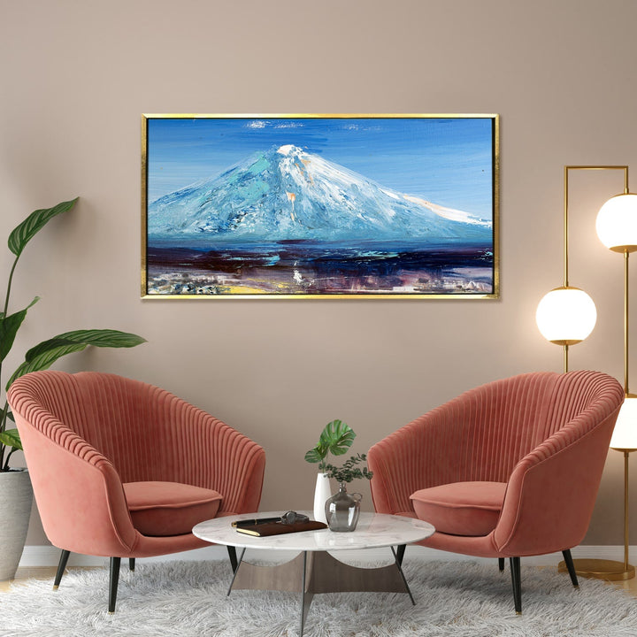 Feng Shui Mountain Canvas Painting For Living Room Wall Decoration