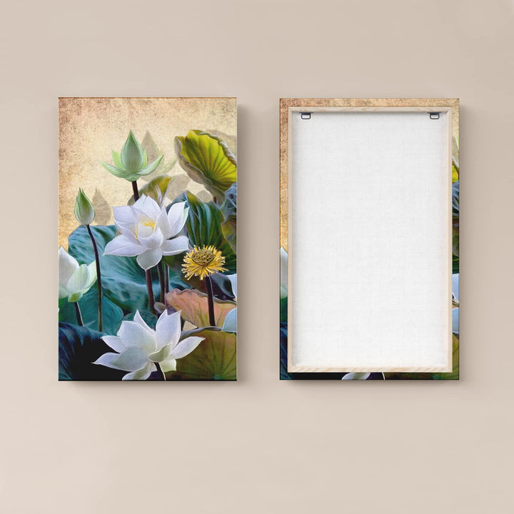 Floral Canvas Painting For Bedroom and Living Room Wall Decoration