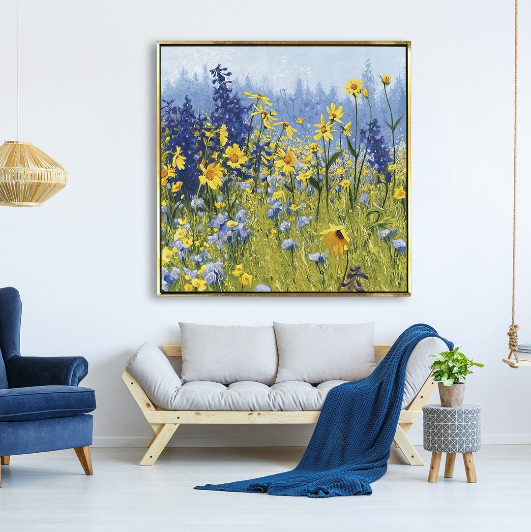 Floral Canvas Wall Art For Home and bedroom Wall Decoration