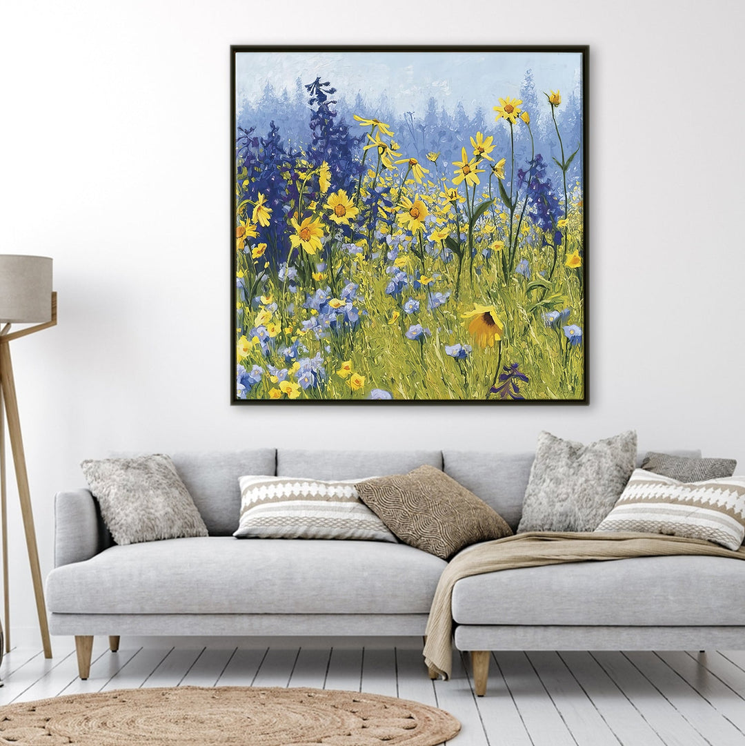 Floral Canvas Wall Art For Home and bedroom Wall Decoration