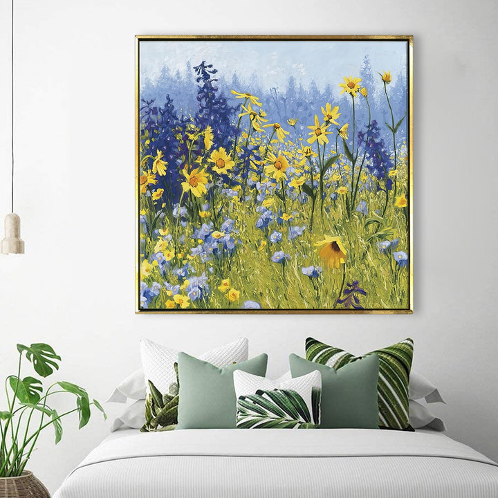 Floral Canvas Wall Art For Home and bedroom Wall Decoration