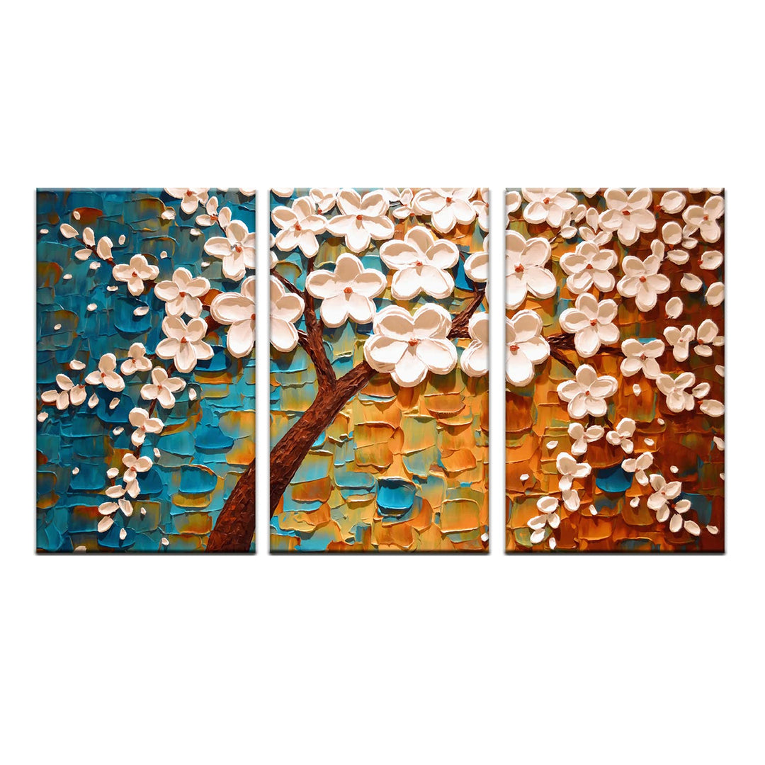 Floral Wall Art Canvas Painting For Home and Office Wall Decoration