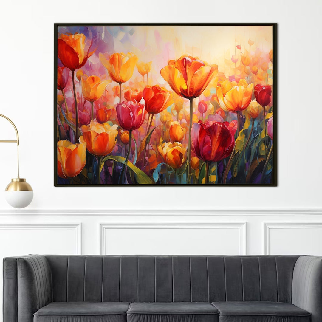 Floral Wall Art For Home and Hotels Wall Decoration