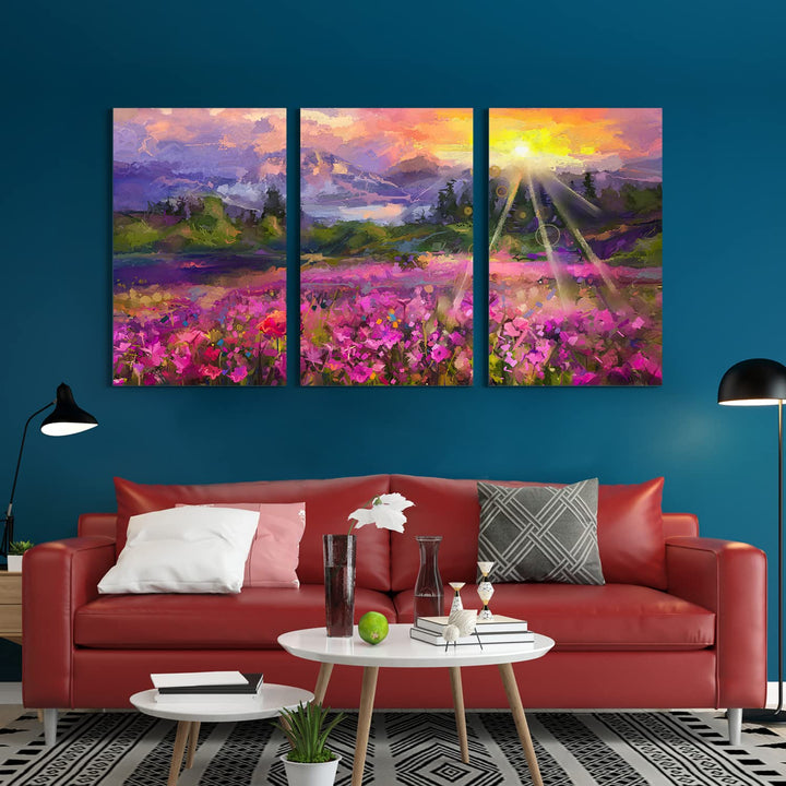 Floral Wall Art For Home and Office Wall Decoration