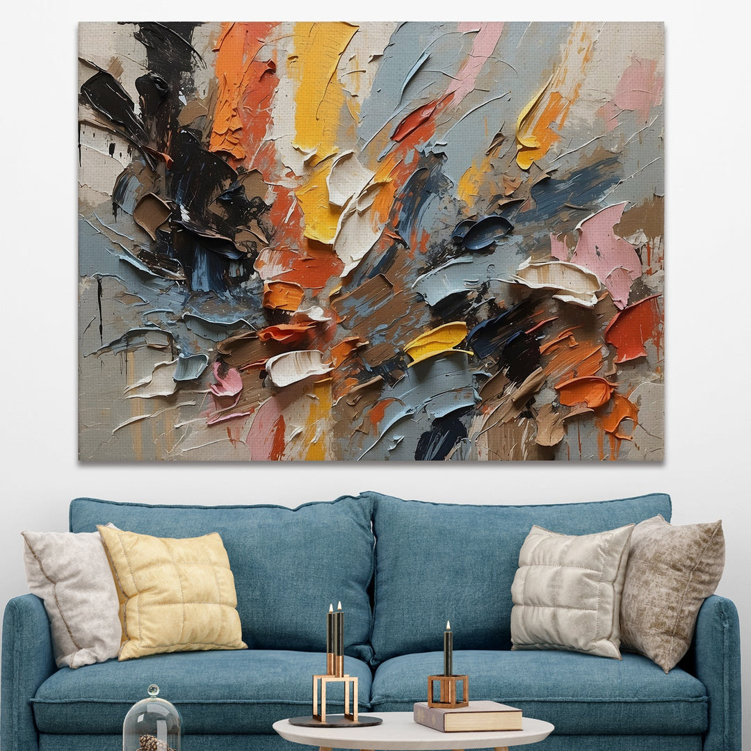 Framed Abstract Wall Art Painting For Home and Hotels Wall Decoration