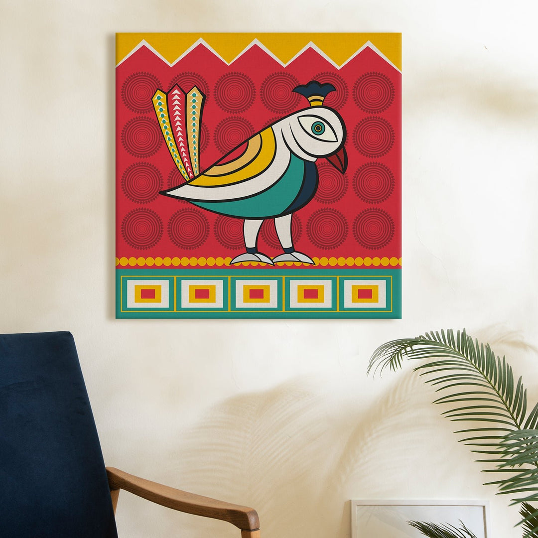 Kalighat Canvas Painting For Home and Office Wall Decoration