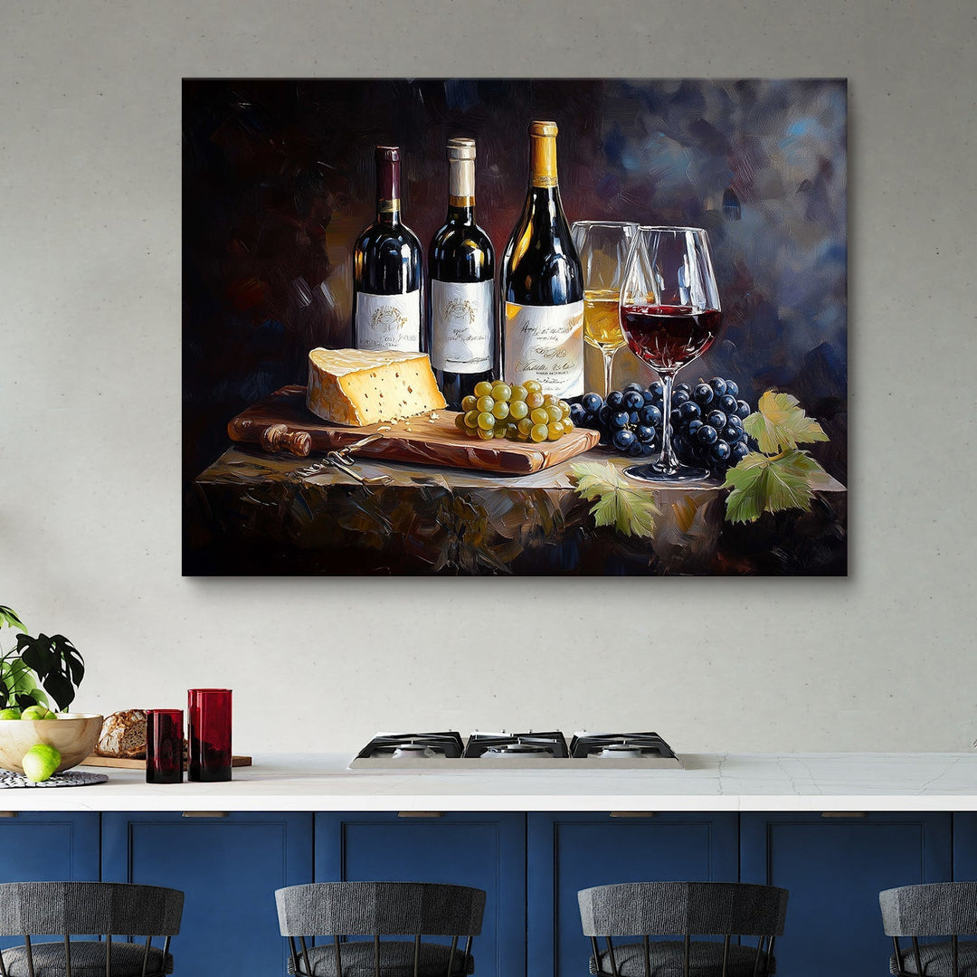 Large Premium Framed Canvas for kitchen, dining area, cafe, restaurant, or hotel (KTCWA0010)