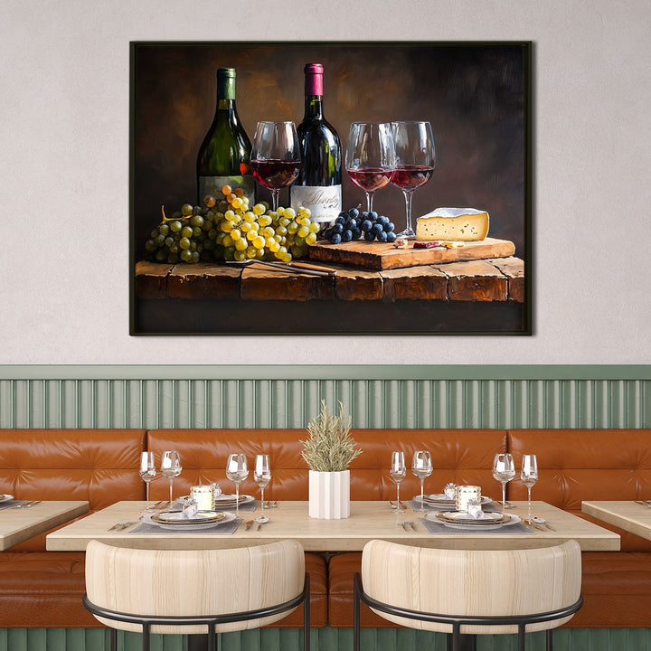 Large Premium Framed Canvas for kitchen, dining area, cafe, restaurant, or hotel (KTCWA0011)