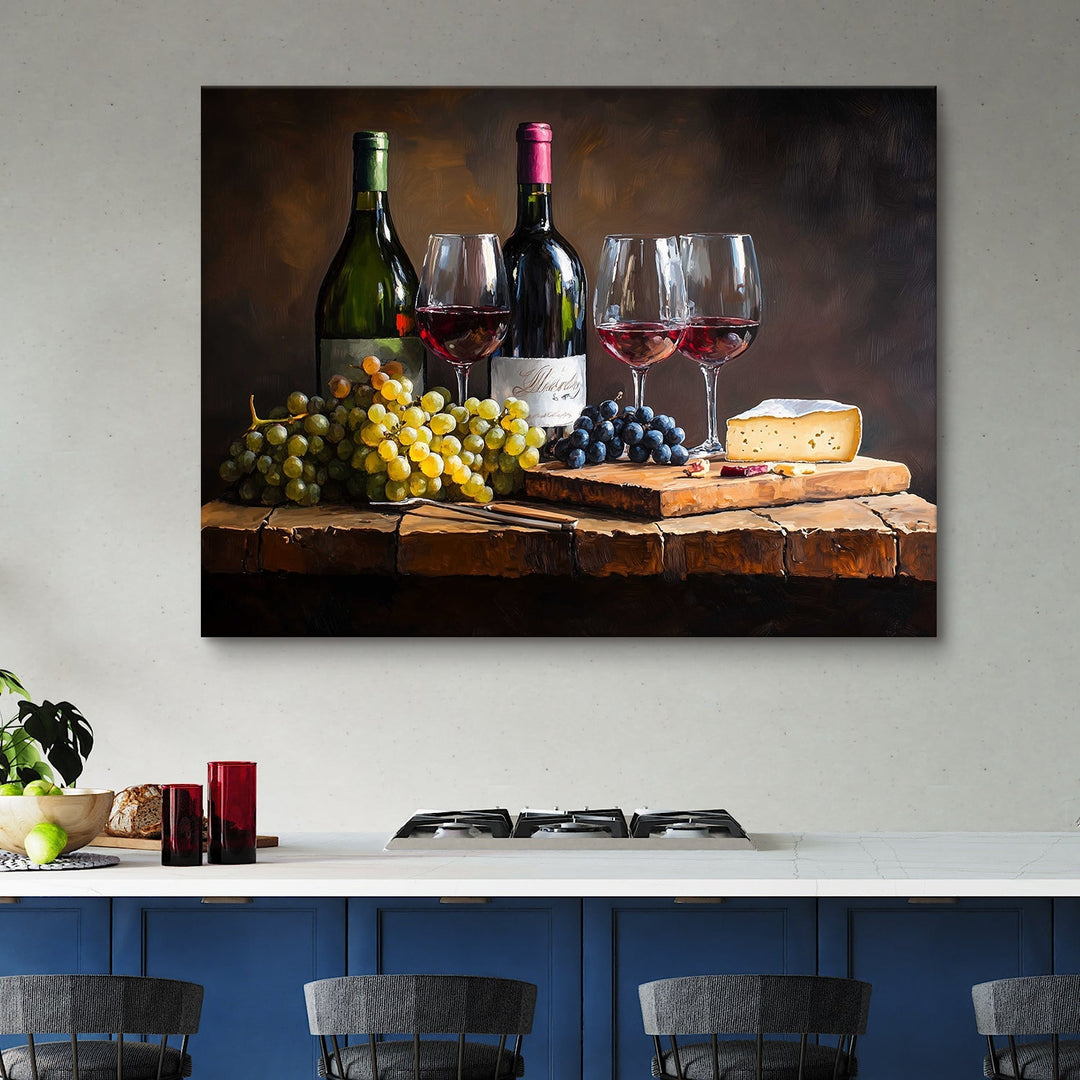 Large Premium Framed Canvas for kitchen, dining area, cafe, restaurant, or hotel (KTCWA0011)