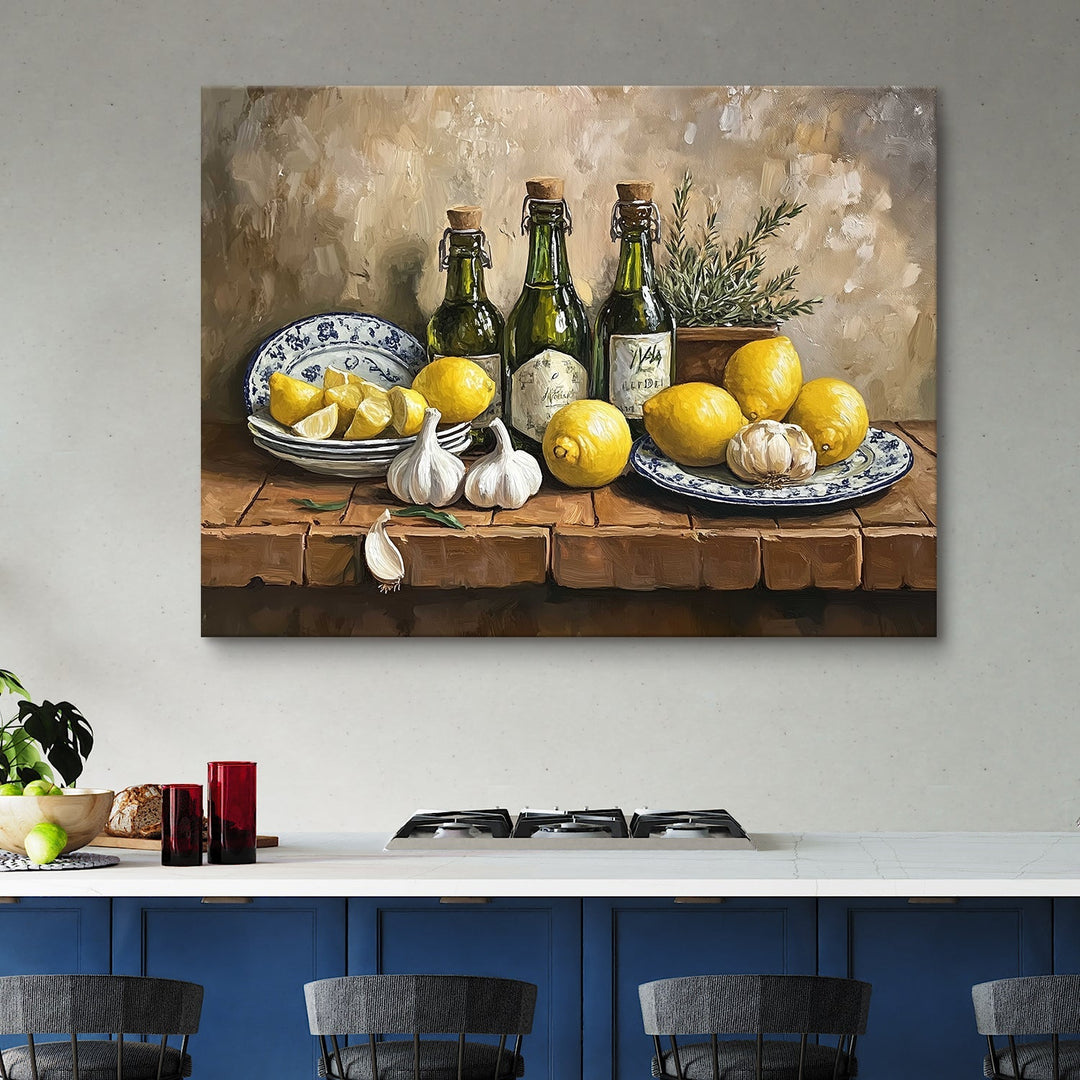 Large Premium Framed Canvas for kitchen, dining area, cafe, restaurant, or hotel (KTCWA0013)