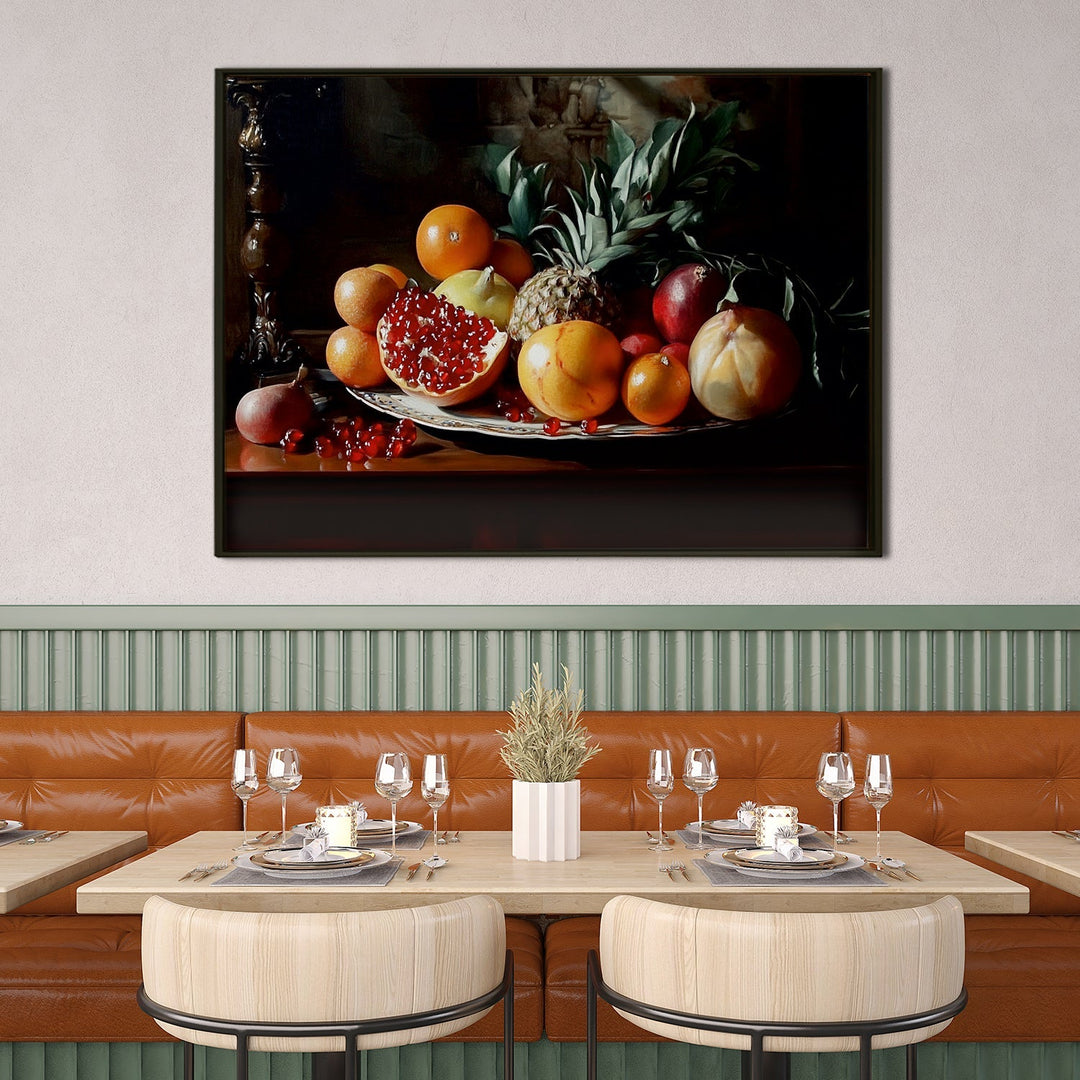 Large Premium Framed Canvas for kitchen, dining area, cafe, restaurant, or hotel (KTCWA003)