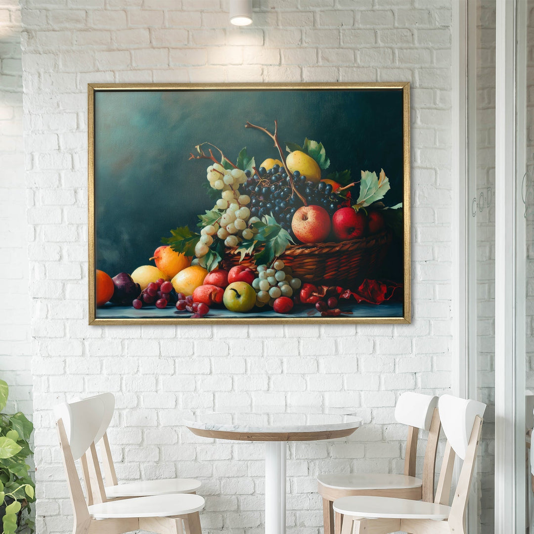 Large Premium Framed Canvas for kitchen, dining area, cafe, restaurant, or hotel (KTCWA004)