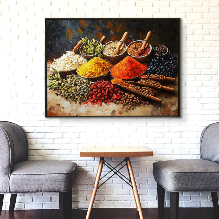 Large Premium Framed Canvas for kitchen, dining area, cafe, restaurant, or hotel (KTCWA006)