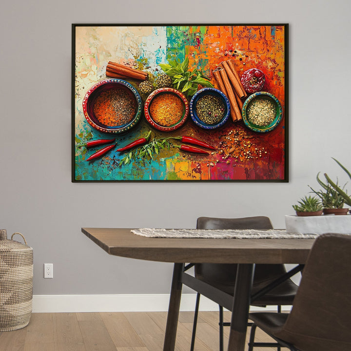 Large Premium Framed Canvas for kitchen, dining area, cafe, restaurant, or hotel (KTCWA009)