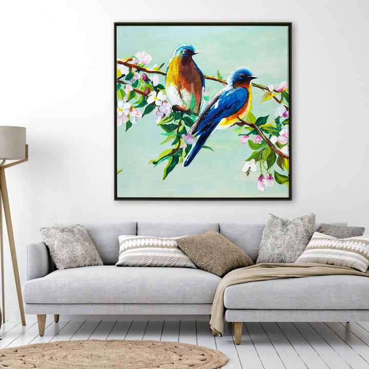 Large Wildlife Canvas Wall Art Painting for Living Room, Home, and Office.