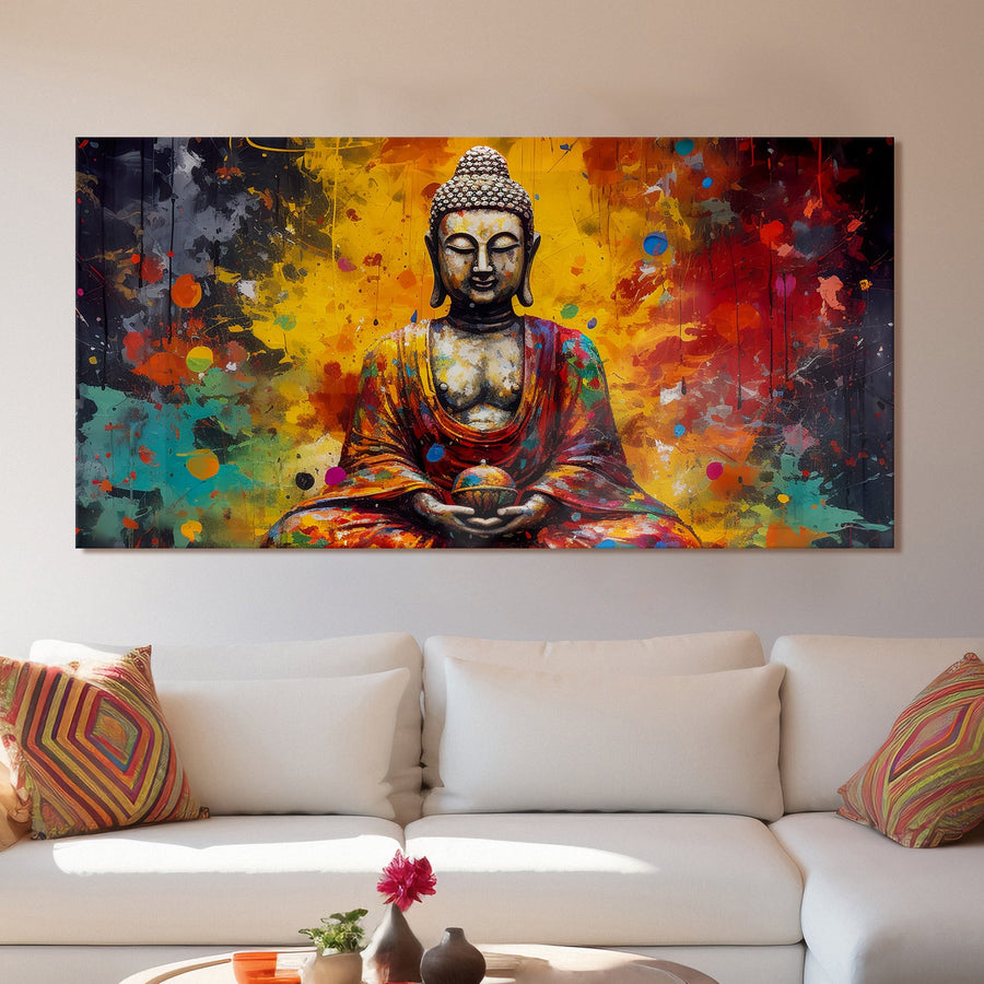 Buddha Wall Art – Paper Plane Design