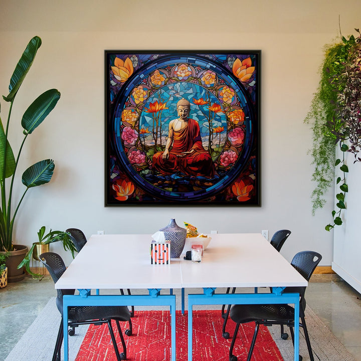 Lord Buddha Vastu Wall Art Painting For Home and Office Wall Decoration