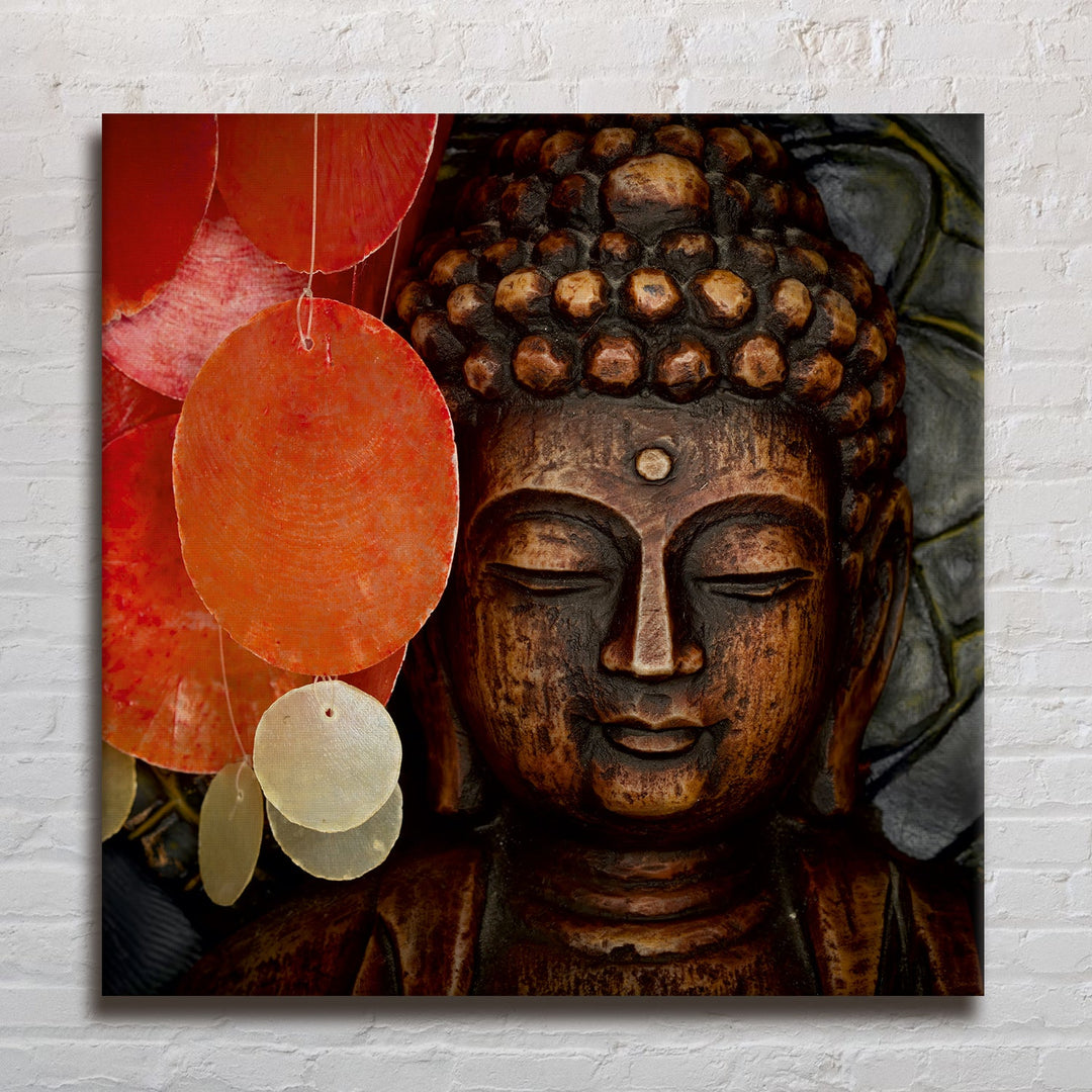 Lord Buddha Wall Art Painting For Bedroom and Office Wall Decoration