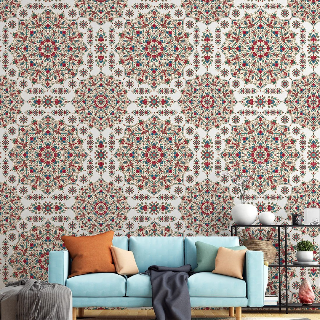 Luxury Self Adhesive Turkish Wallpaper for Living Rooms