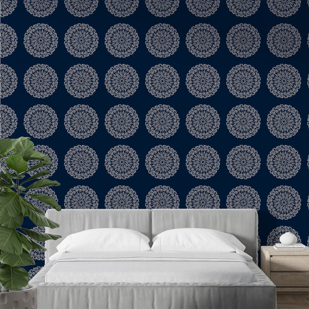 Mandala Pattern wallpaper For Living Rooms Decoration