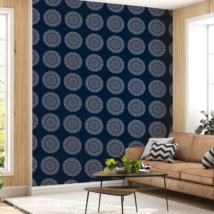 Mandala Pattern wallpaper For Living Rooms Decoration