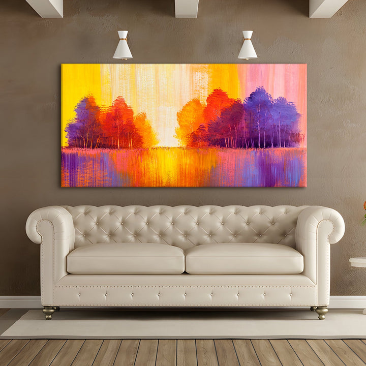 Mesmerising Landscapes Art Large Canvas Paintings. Framed Digital Reprints of Famous and Vibrant Artwork (LDWA08)