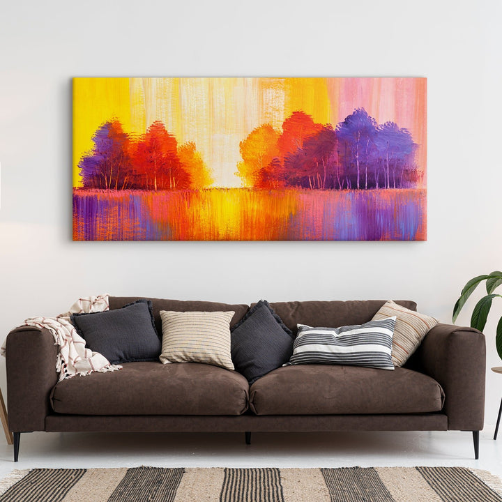 Mesmerising Landscapes Art Large Canvas Paintings. Framed Digital Reprints of Famous and Vibrant Artwork (LDWA08)