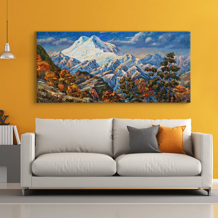 Mesmerising Landscapes Art Large Canvas Paintings. Framed Digital Reprints of Famous and Vibrant Artwork (LDWA09)