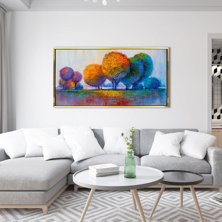 Mesmerising Landscapes Art Large Canvas Paintings. Framed Digital Reprints of Famous and Vibrant Artwork (LDWA15)