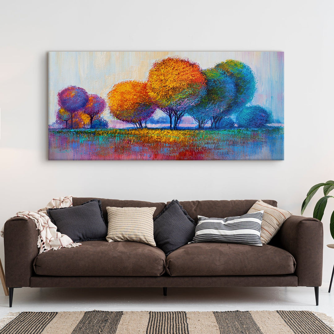 Mesmerising Landscapes Art Large Canvas Paintings. Framed Digital Reprints of Famous and Vibrant Artwork (LDWA15)