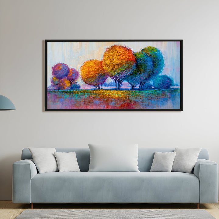 Mesmerising Landscapes Art Large Canvas Paintings. Framed Digital Reprints of Famous and Vibrant Artwork (LDWA15)