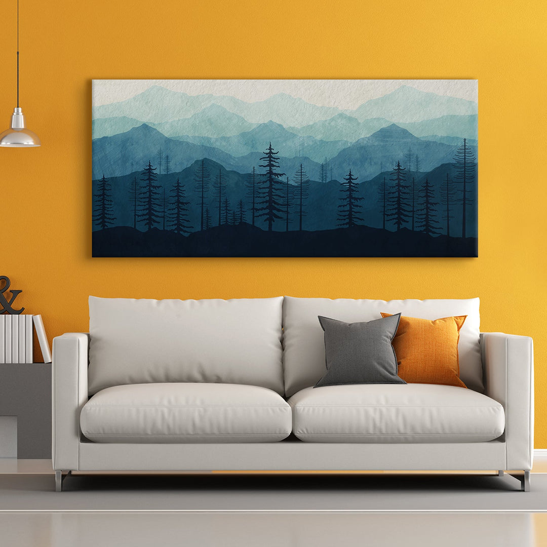 Mesmerising Landscapes Art Large Canvas Paintings. Framed Digital Reprints of Famous and Vibrant Artwork (LDWA19)