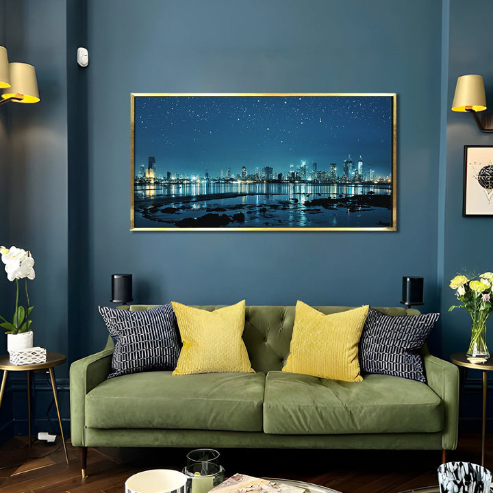 Mesmerising Landscapes Art Large Canvas Paintings. Framed Digital Reprints of Famous and Vibrant Artwork (LDWA20)