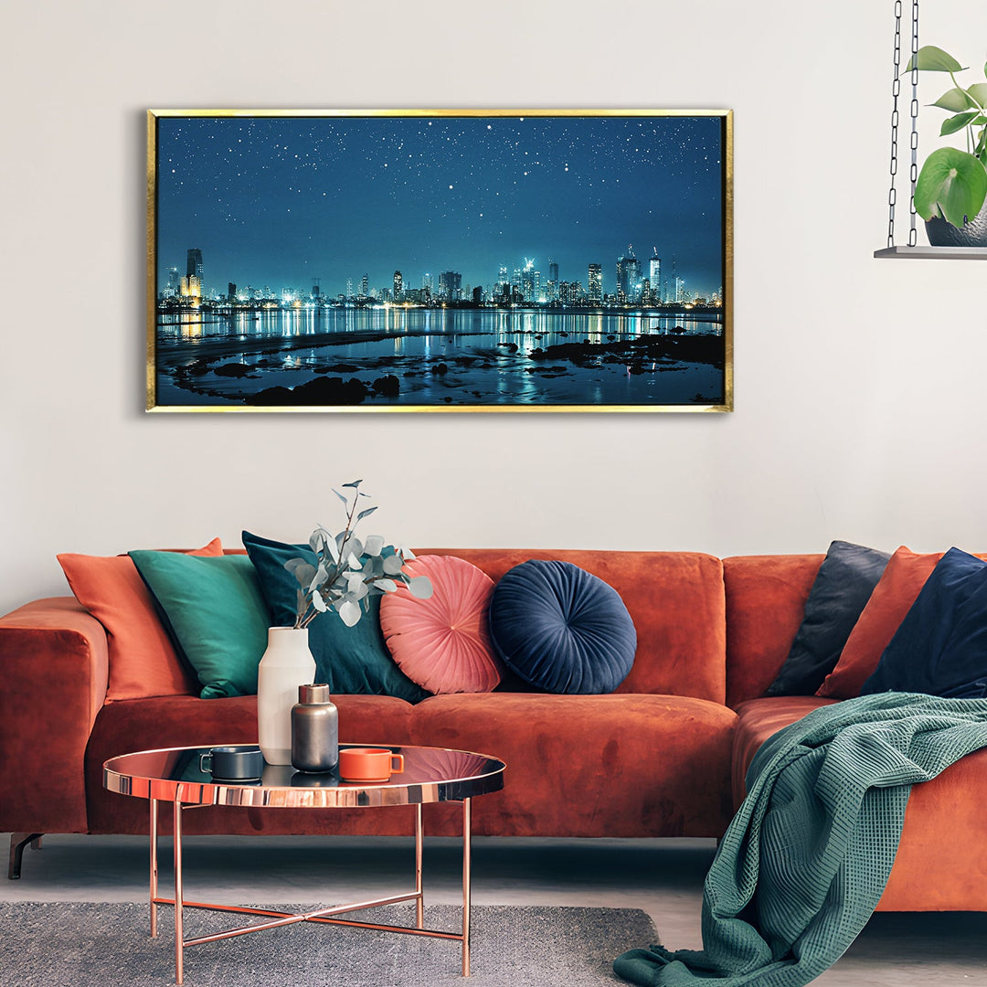 Mesmerising Landscapes Art Large Canvas Paintings. Framed Digital Reprints of Famous and Vibrant Artwork (LDWA20)