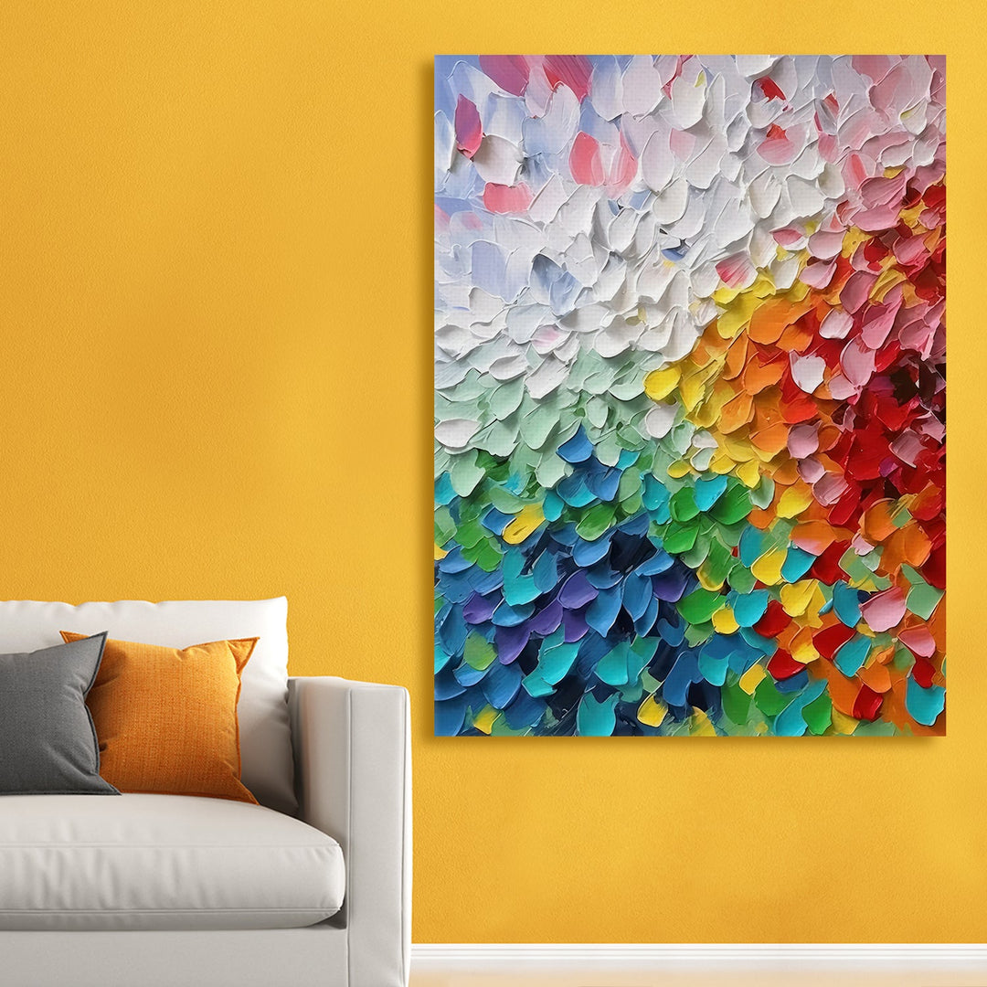 Modern Art Large Canvas Paintings. Framed Digital Reprints of Famous and Vibrant Artwork