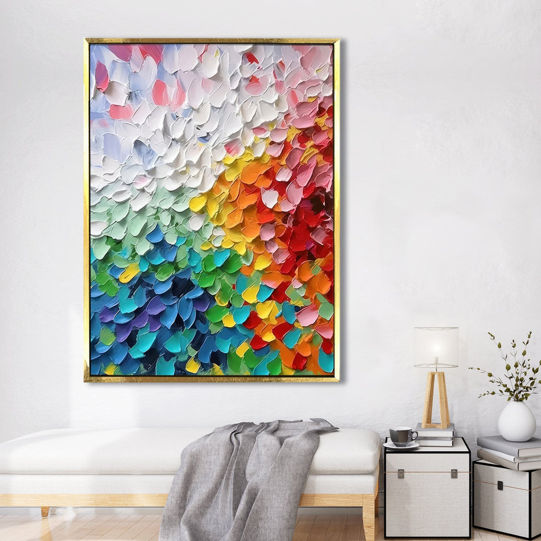 Modern Art Large Canvas Paintings. Framed Digital Reprints of Famous and Vibrant Artwork