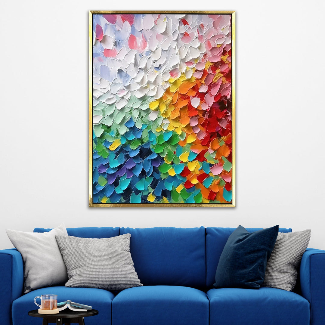 Modern Art Large Canvas Paintings. Framed Digital Reprints of Famous and Vibrant Artwork