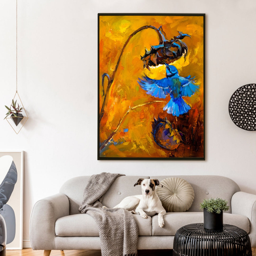 Modern Art Large Canvas Paintings. Framed Digital Reprints of Famous and Vibrant Artwork