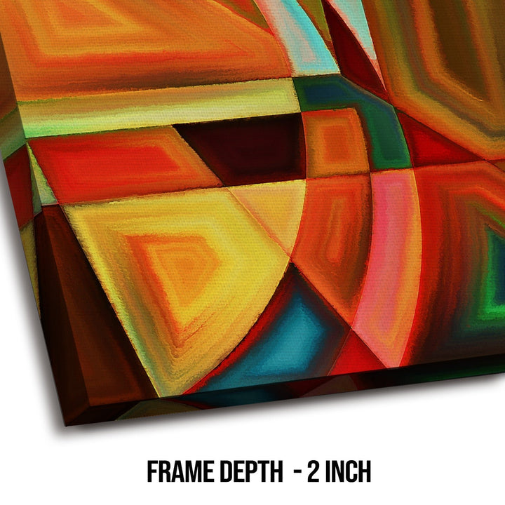 Modern Art Large Canvas Paintings. Framed Digital Reprints of Famous and Vibrant Artwork