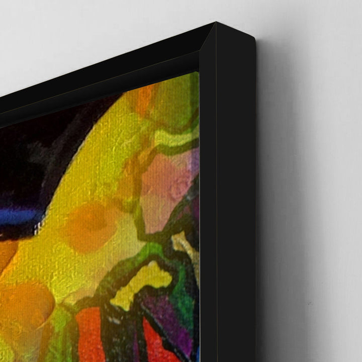 Modern Art Large Canvas Paintings. Framed Digital Reprints of Famous and Vibrant Artwork (MAWA02)