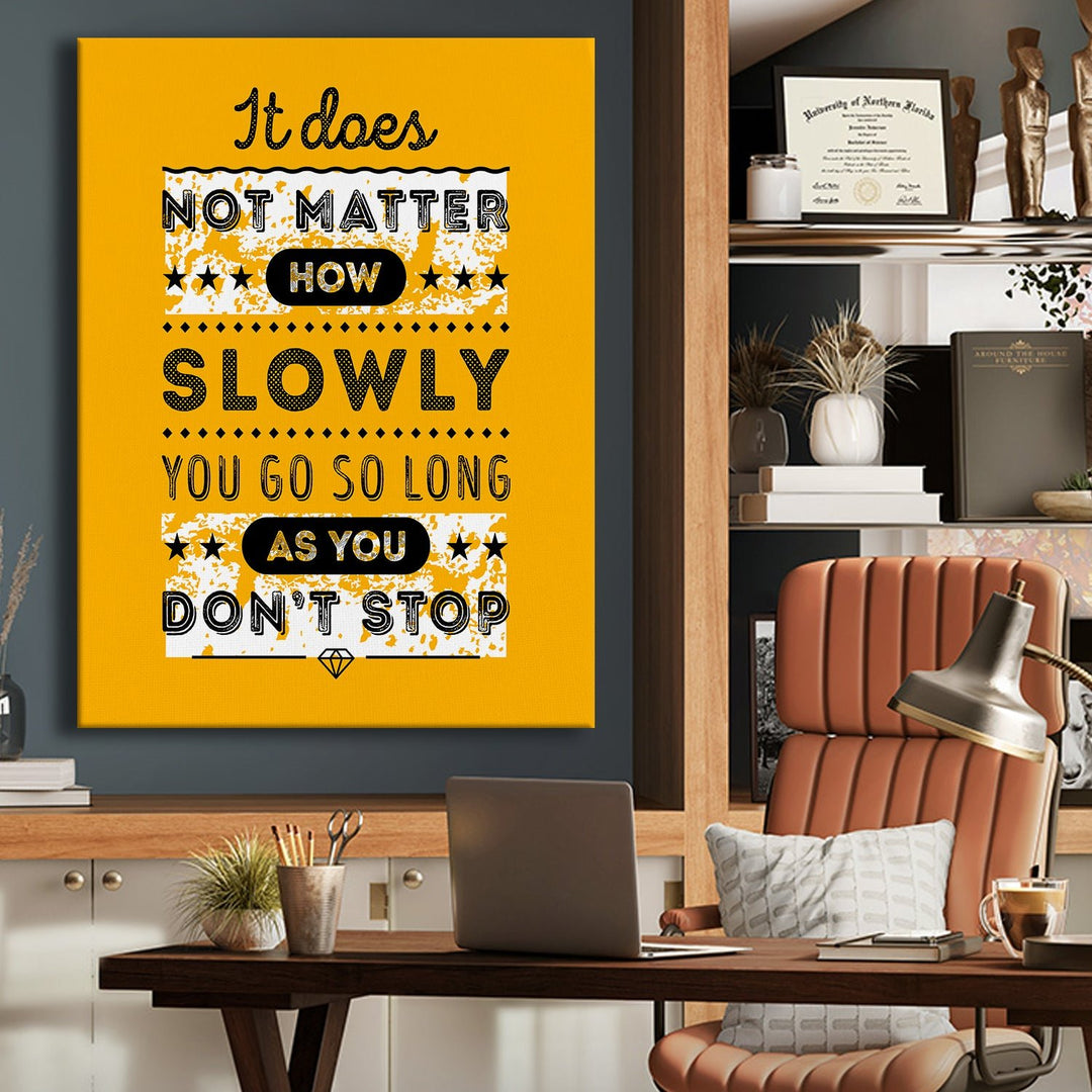 Motivational Canvas Posters With Inspiring Quotes Large Size