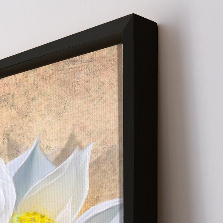 PAPER PLANE DESIGN Canvas Floral Wall Art: A Symphony of Nature's Elegance Large Size Canvas Framed Paintings For Living Room, Office, Home Decor. (FLWA02)