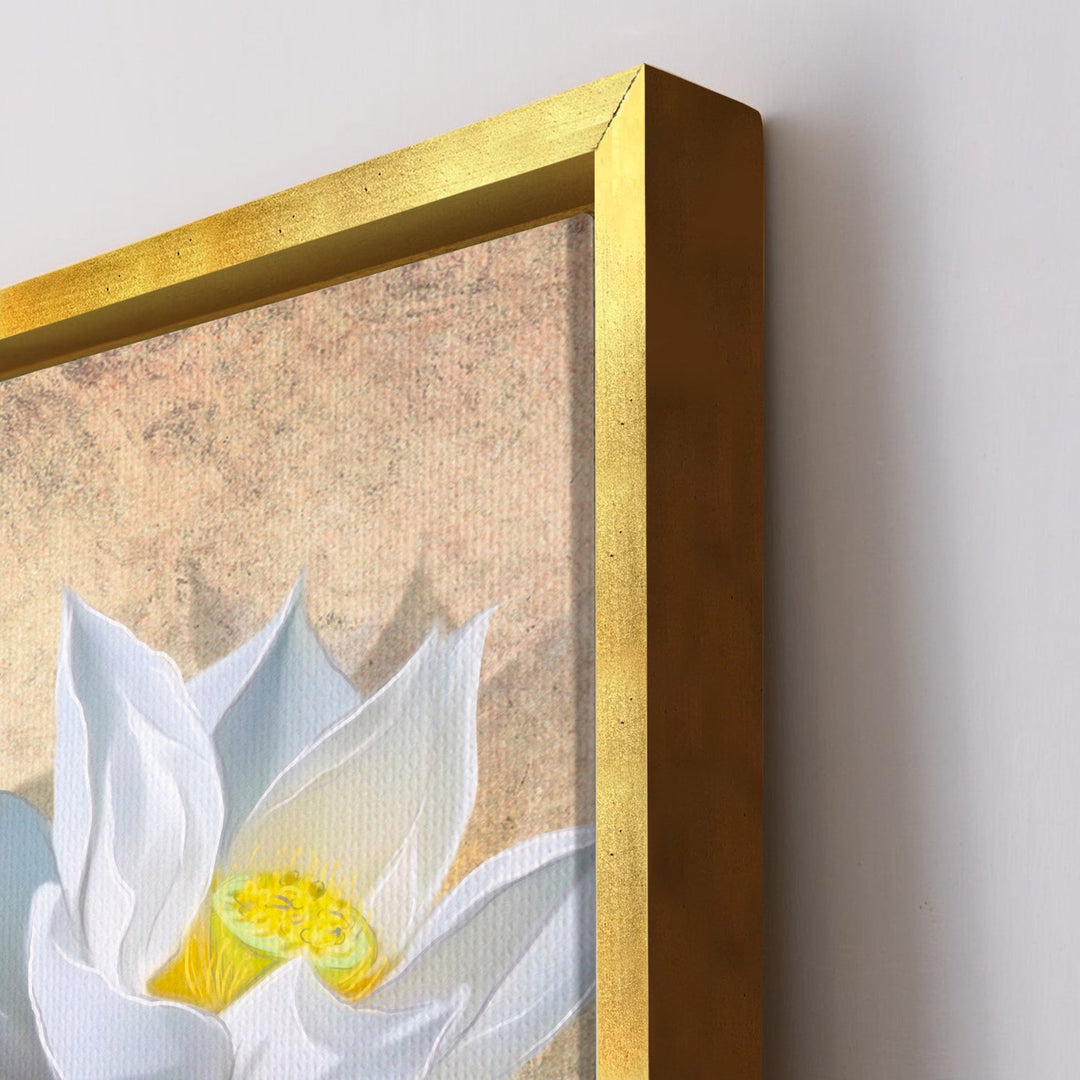 PAPER PLANE DESIGN Canvas Floral Wall Art: A Symphony of Nature's Elegance Large Size Canvas Framed Paintings For Living Room, Office, Home Decor. (FLWA02)