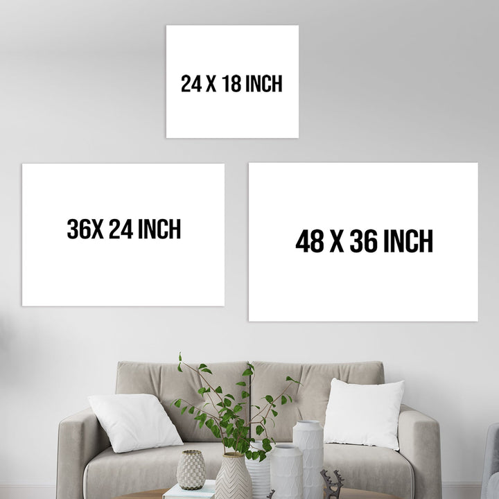 PAPER PLANE DESIGN Canvas Floral Wall Art: A Symphony of Nature's Elegance Large Size Canvas Framed Paintings For Living Room, Office, Home Decor. (FLWA17)