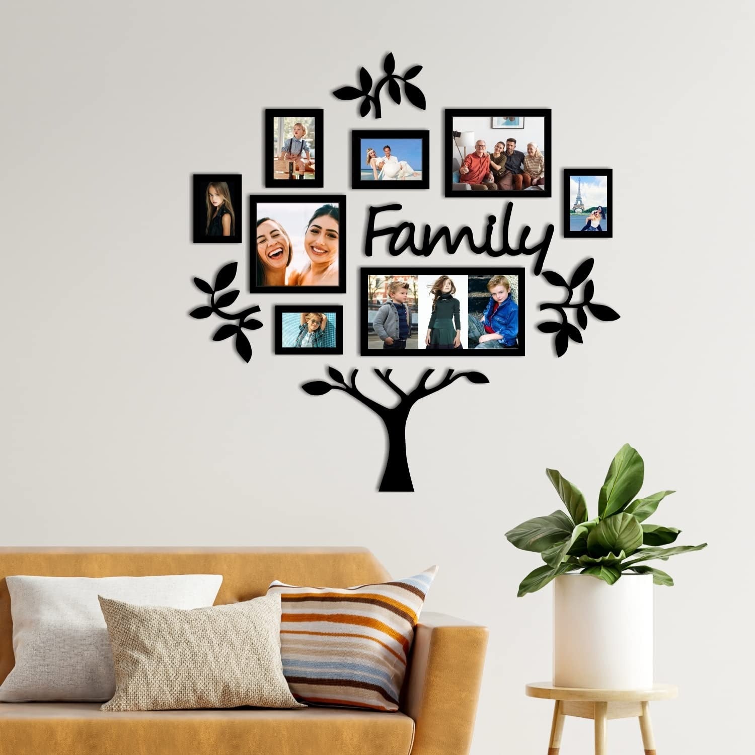 Personalized Family Tree Collage Set: Celebrate Love and Togetherness ...