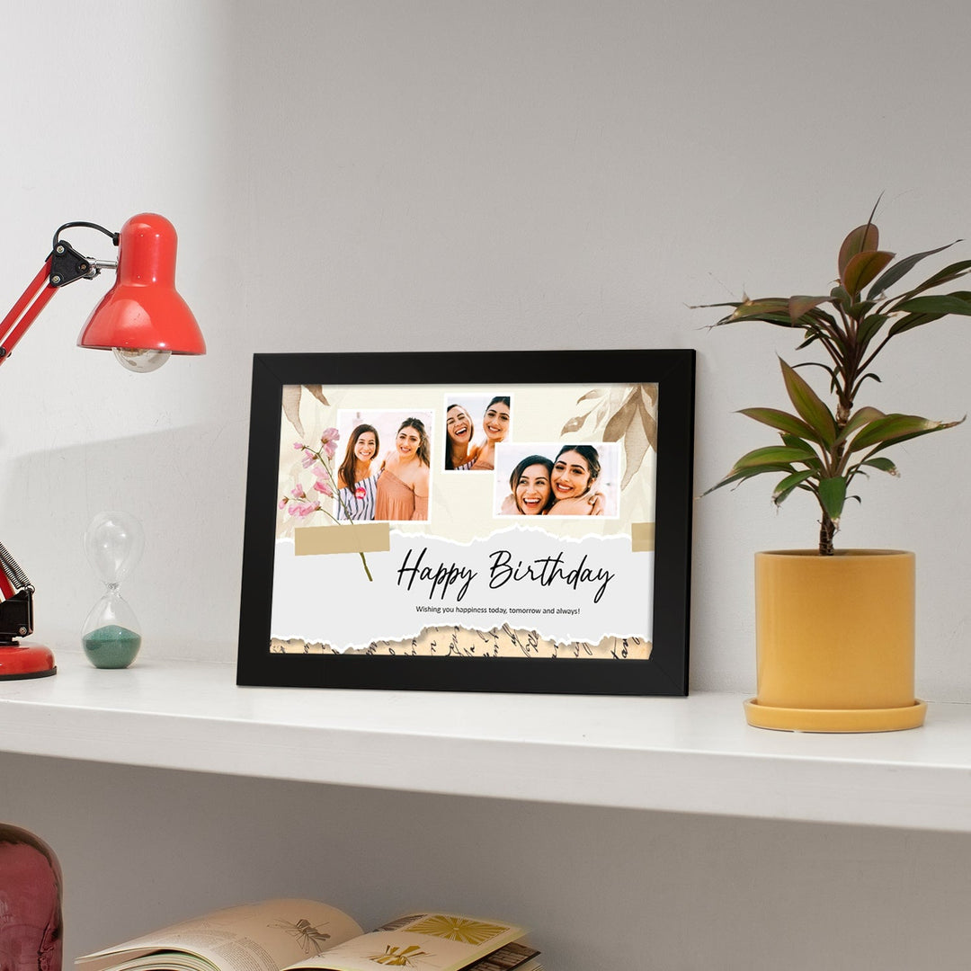 Personalized Photo Collage Frames for Wall Decor as Birthday Gifts.