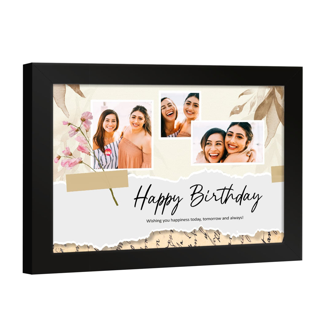 Personalized Photo Collage Frames for Wall Decor as Birthday Gifts.