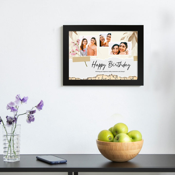 Personalized Photo Collage Frames for Wall Decor as Birthday Gifts.